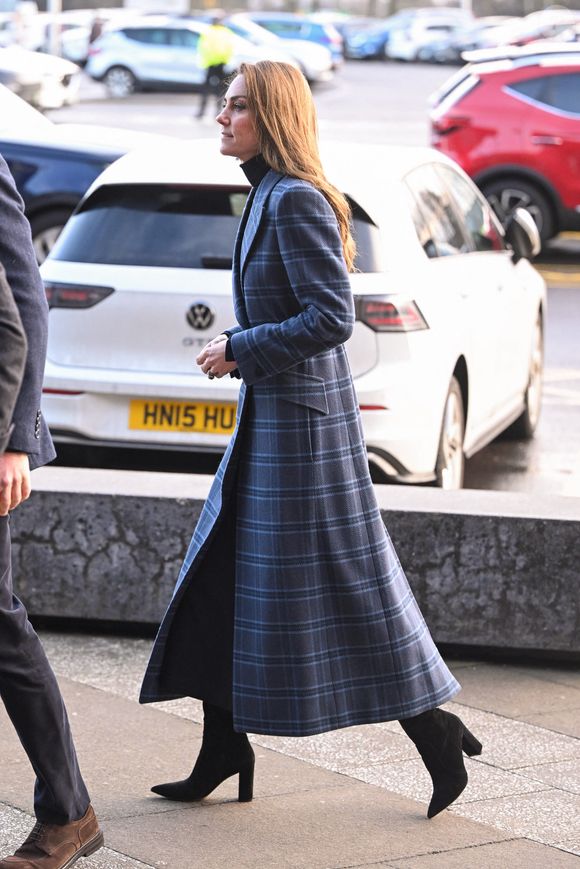 Le prince William, prince de Galles, et Catherine (Kate) Middleton, princesse de Galles, arrivent pour visiter l'Académie nationale de curling à Stirling, Royaume Uni, le 20 janvier 2026. Cover Images via ZUMA Press / Bestimage/Bestimage