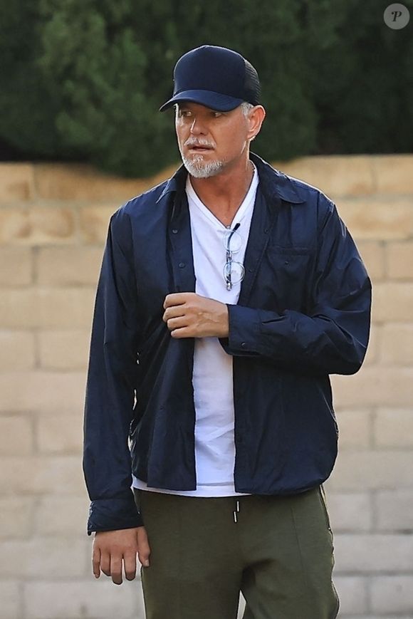 Exclusif - Eric Dane, atteint de sclérose latérale amyotrophique (SLA), va dîner avec sa fille Georgia Geraldine Dane au restaurant Nobu à Malibu, le 10/05/2025 @Backgrid USA / Bestimage