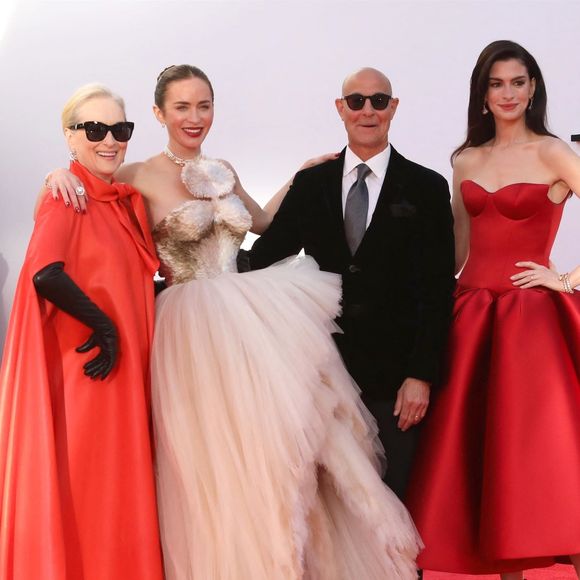 Outre les dessous de la mode, le film promet d'explorer de nouvelles thématiques. Parmi elles : les difficultés de la presse face à l'avènement du numérique. 

Anne Hathaway, Meryl Streep, Lady Gaga et les acteurs assistent à la première mondiale de "Le diable s'habille en Prada 2" au Lincoln Center à New York.

©BestImage