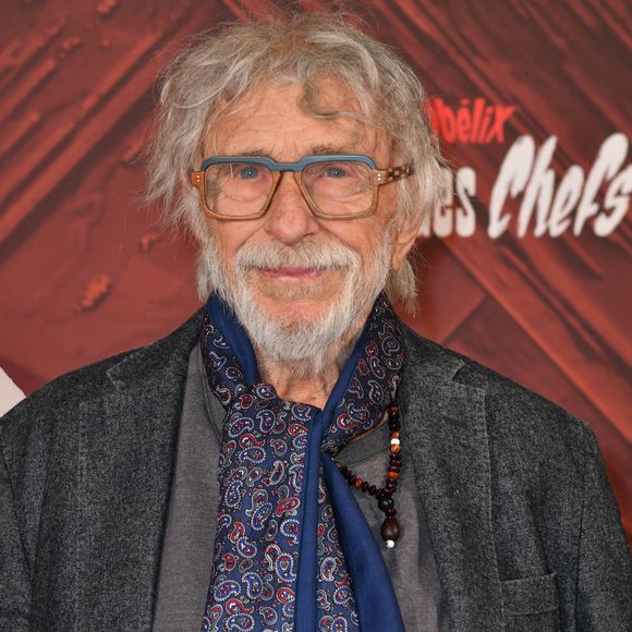 Pierre Richard - Photocall de la série Netflix "Astérix et Obélix: le combat des chefs" au Cirque d'Hiver Bouglione à Paris le 29 avril 2025. © Veeren/Bestimage