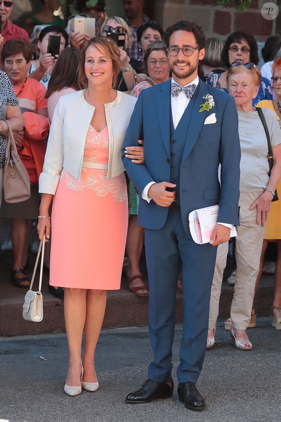 Thomas Hollande et Emilie Broussouloux se sont mariés dans le petit village de Corrèze en présence de leurs parents respectifs François Hollande, Ségolène Royal ainsi que Mr et Mme Broussouloux. Meyssac le 8 septembre 2018. ABACAPRESS.COM