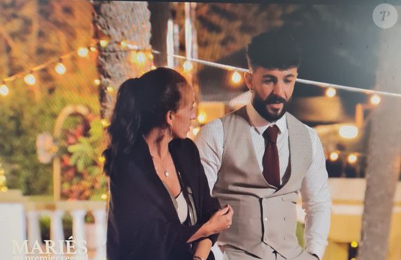 Mariage de Laury et Anthony lors de l'épisode de "Mariés au premier regard 2025" du 7 avril, sur M6