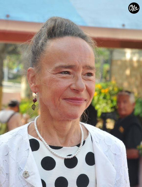 Dominique Frot, lors de la 14ème édition du Festival du Film d'Agde "Les Hérault du Cinéma et de la Télé", le 21 juin 2017.

© Robert Fagès/Bestimage