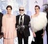La Princesse Caroline de Hanovre, Karl Lagerfeld et Charlotte Casiraghi - 64ème Bal de la Rose sur le thème de Manhattan, imaginé par K.Lagerfeld, au profit de la Fondation Princesse Grace, dans la Salle des Etoiles au Sporting Monte Carlo à Monaco. Le 24 mars 2018
© Pierre Villard / Palais Princier / SBM