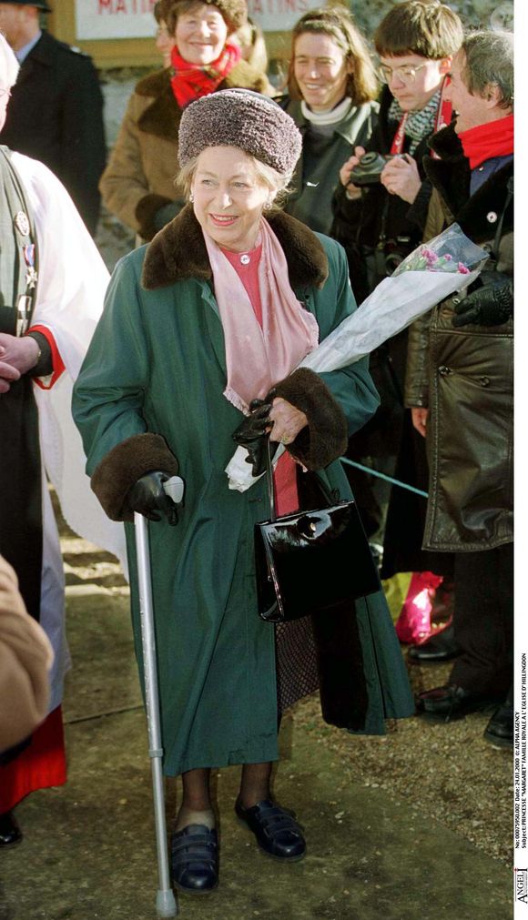 La princesse Margaret à l'église d'Hillingdon.
Crédit : ALPHA AGENCY / BESTIMAGE
