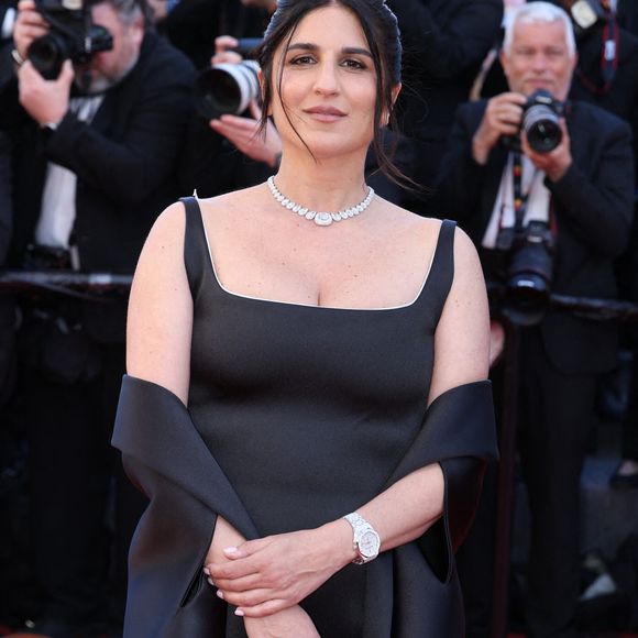 Après un parcours difficile, elle décrit l’arrivée de ce troisième enfant comme "un miracle".

Géraldine Nakache assiste à la projection du film « Karma » dans le cadre du 79e Festival de Cannes, au Palais des Festivals, le 15 mai 2026 à Cannes, en France. 

Photo de Jérôme Domine/ABACAPRESS.COM