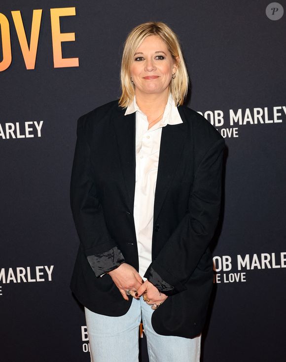 Flavie Flament, quant à elle, assure dans une interview accordée à "Télé-Loisirs" qu’elle continue de prendre ses marques avec son co-équipier...

Flavie Flament - Première du film "Bob Marley One Love" au Grand Rex à Paris le 1 fevrier 2024. © Coadic Guirec/Bestimage