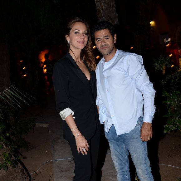 Exclusif - Mélissa Theuriau avec son mari Jamel Debbouze - Fête de clôture du 9ème festival "Marrakech du Rire 2018" au Palais Bahia de Marrakech au Maroc le 15 juin 2019. © Rachid Bellak/Bestimage