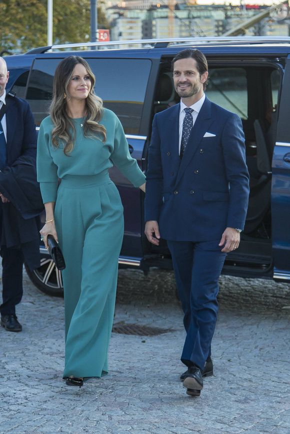 Le prince Carl Philip de Suède, La princesse Sofia (Hellqvist) de Suède - 15ème  anniversaire de "Project Playground" au Musée du Jouet de Stockholm, le 25 septembre 2025. © Action Press / Bestimage