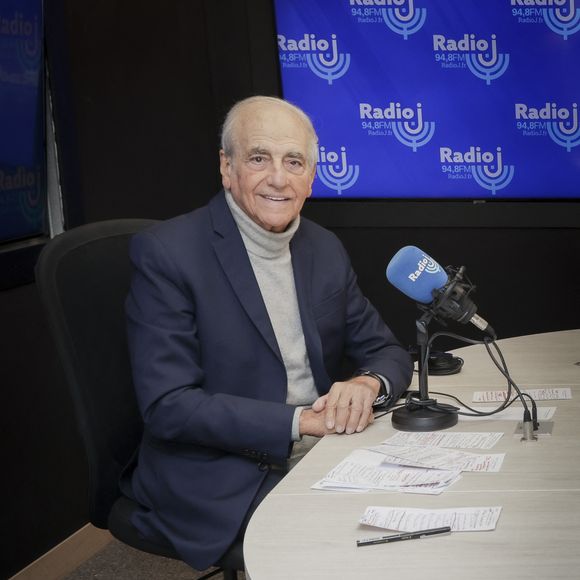 Exclusif - Jean-Pierre Elkabbach - Jean-Pierre Elkabbach était l’invité de F.Haziza à Radio J (Diffusion  dimanche 29/01/2023) - Paris le 26/01/2023 - © Jack Tribeca / Bestimage