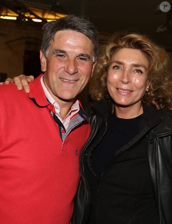 Exclusif - Tex et Marie-Ange Nardi - People au concert de Jean-Francois Varlet à l'Européen à Paris le 2 octobre 2017. © Denis Guignebourg/BestImage (no web - online pour suisse et Belgique)