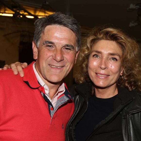 Exclusif - Tex et Marie-Ange Nardi - People au concert de Jean-Francois Varlet à l'Européen à Paris le 2 octobre 2017. © Denis Guignebourg/BestImage (no web - online pour suisse et Belgique)