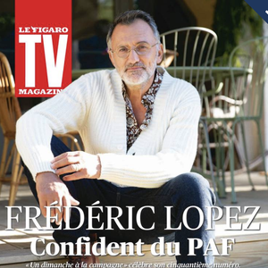 La Une de TV Magazine avec Frédéric Lopez en couverture