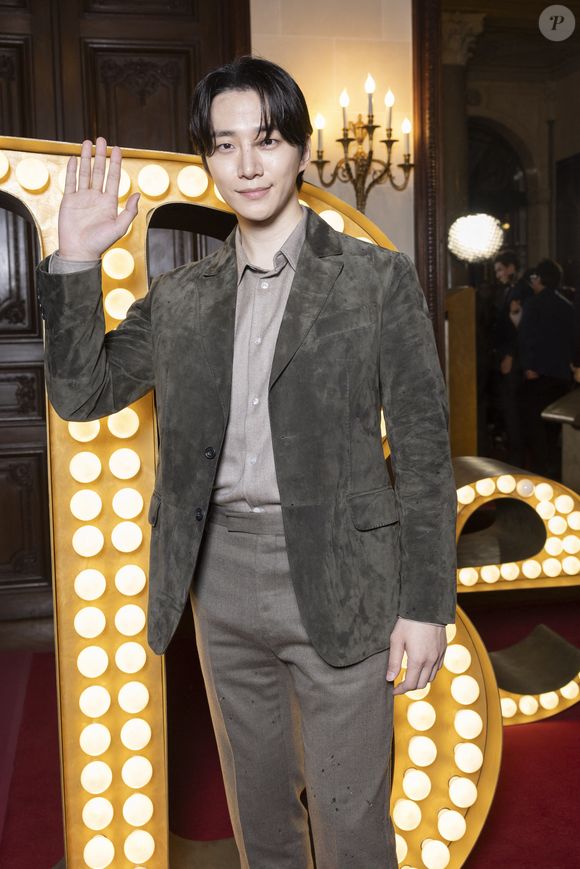 Lee Jun-ho - Photocall pour les 130 ans de Berluti lors de la fashion week à Paris le 22 janvier 2025. © Olivier Borde /Bestimage