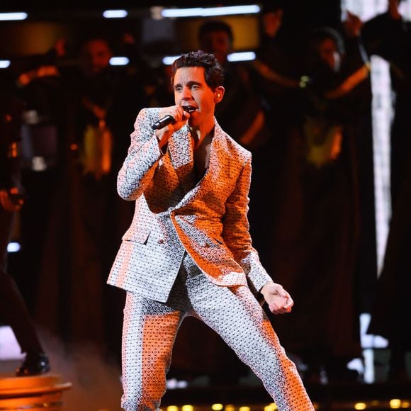 Mika sur la scène de la 70ème cérémonie David di Donatello Awards à Rome, le 7 mai 2025. SGP / BESTIMAGE