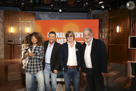 Une soirée annuelle étant organisée par Raphaël Mezrahi et qui a justement pour objectif de collecter des fonds pour des associations comme celle-ci

Exclusif - Oli et son chien Monday, Bernard Montiel, Thomas Dutronc et Raphaël Mezrahi