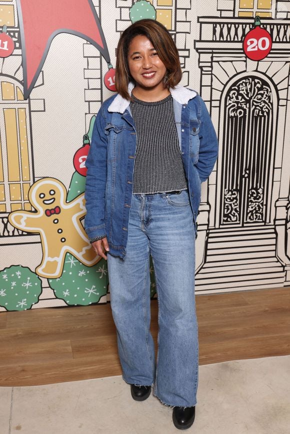 Anisha Jo (Star Academy 2022) participe à l'inauguration de Star Academy Pop Up à Paris, France, le 17 décembre 2025. Photo par Jerome Domine/Abaca
