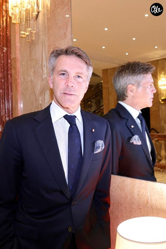 Emmanuel-Philibert de Savoie, duc de Savoie, prince de Piémont et de Venise lors de la soirée des Ordres Dynastiques de la maison royale de Savoie dans les salons Hoche à Paris le 30 juin 2026. © Cédric Perrin / Bestimage