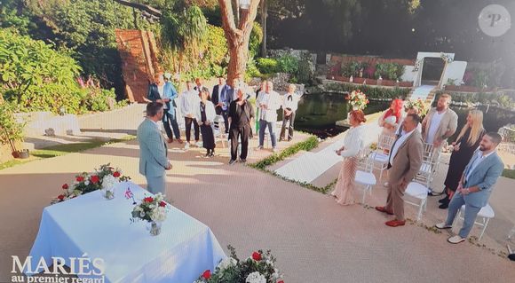 Mariage de Marie et Laurent dans "Mariés au premier regard 2025", épisode du 12 mai, sur M6