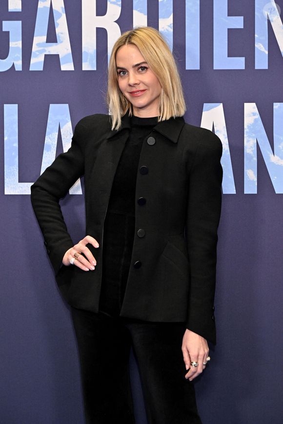 Virginie Courtin-Clarins durant l'avant première mondiale au Grimaldi Forum à Monaco, le 9 février 2023, du film "Les gardiennes de la planète" réalisé par Jean-Albert Lièvre et raconté par J.Dujardin. 
© Bruno Bebert / Bestimage
