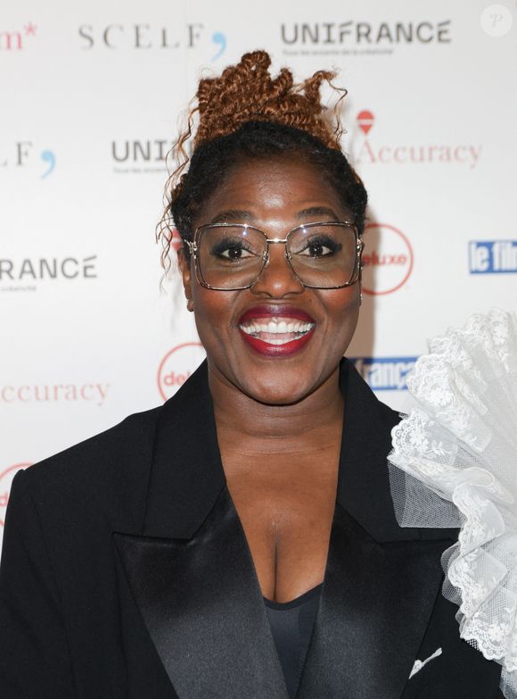 Claudia Tagbo - 32ème cérémonie des Trophées du film français à l'hôtel Intercontinental à Paris le 4 février 2025. © Coadic Guirec/Bestimage