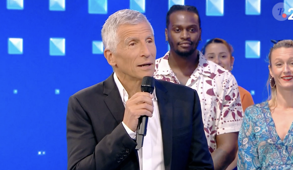 Cindy dans "N'oubliez pas les paroles" sur France 2