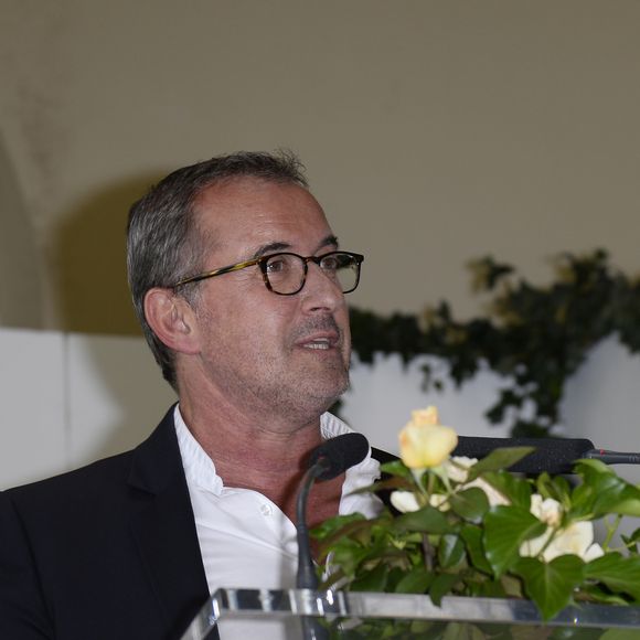 Exclusif -  de la rose "Christophe Dechavanne" au Parc de Bagatelle à Paris le 16 juin 2016.
COADIC GUIREC / BESTIMAGE