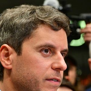Le secrétaire général de Renaissance, Gabriel Attal, lors de la 62ème édition du Salon international de l'agriculture (SIA) à Paris Expo Porte de Versailles, à Paris, France, le 22 février 2026. © Christian Liewig/Bestimage