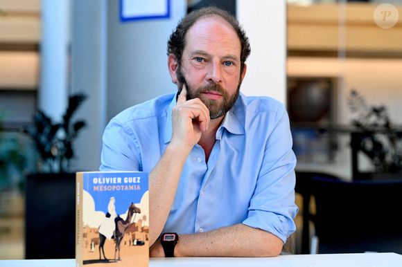 Olivier Guez lors du festival littéraire des Bibliotheques Ideales à Strasbourg, France, le 21 septembre 2024. Photo par Nicolas Roses/ABACAPRESS.COM