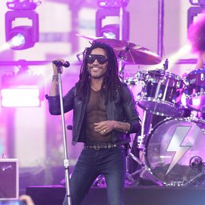 Lenny Kravitz durant le "Today Show" à New York, le 12 septembre 2024. 

© Bestimage