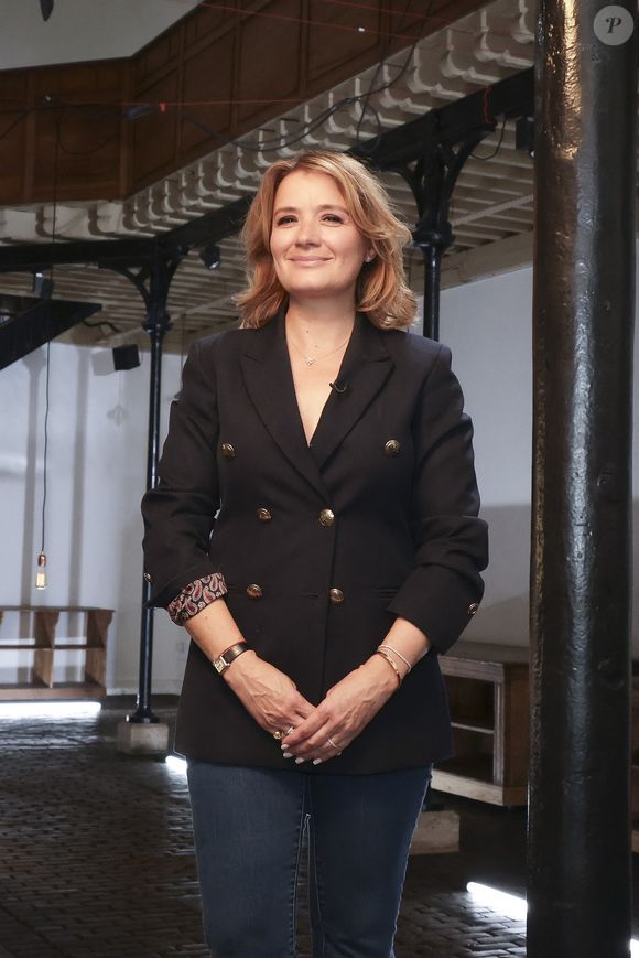Exclusif - Pascale de La Tour du Pin pendant l'enregistrement d'Animaux Stars, présenté par B.Montiel et diffusé le 6 septembre 2025 sur Animaux TV, à Paris, France le 3 juillet 2025. © Jack Tribeca/Bestimage