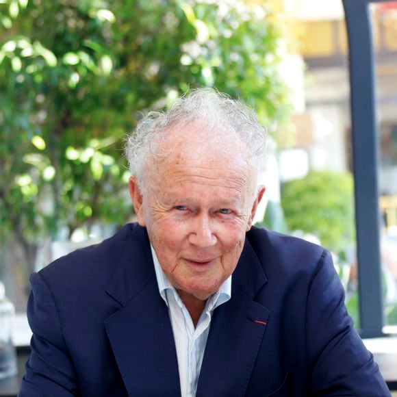 Exclusif - Philippe Bouvard pose à Cannes le 11 juillet 2018.
© Patrice Lapoirie / Nice Matin / Bestimage