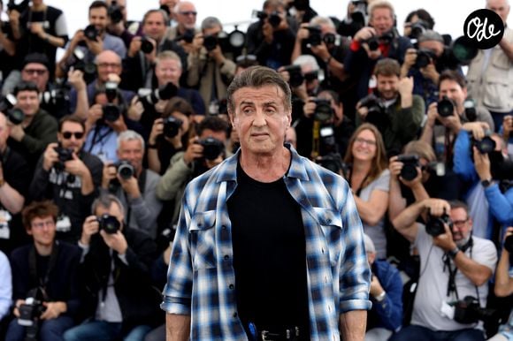 Sylvester Stallone au photocall du film "Rambo V: Last Blood" lors du 72ème Festival International du film de Cannes, France, le 24 mai 2019. © Jacovides-Moreau/Bestimage