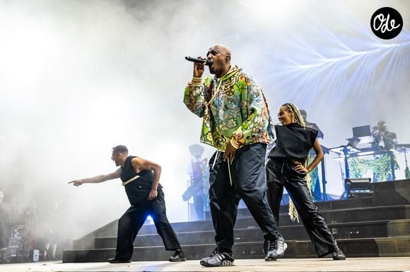 Soprano se produisant au Paleo Festival Nyon à Nyon, en Suisse, le 25 juillet 2025. Photo : Loona/ABACAPRESS.COM