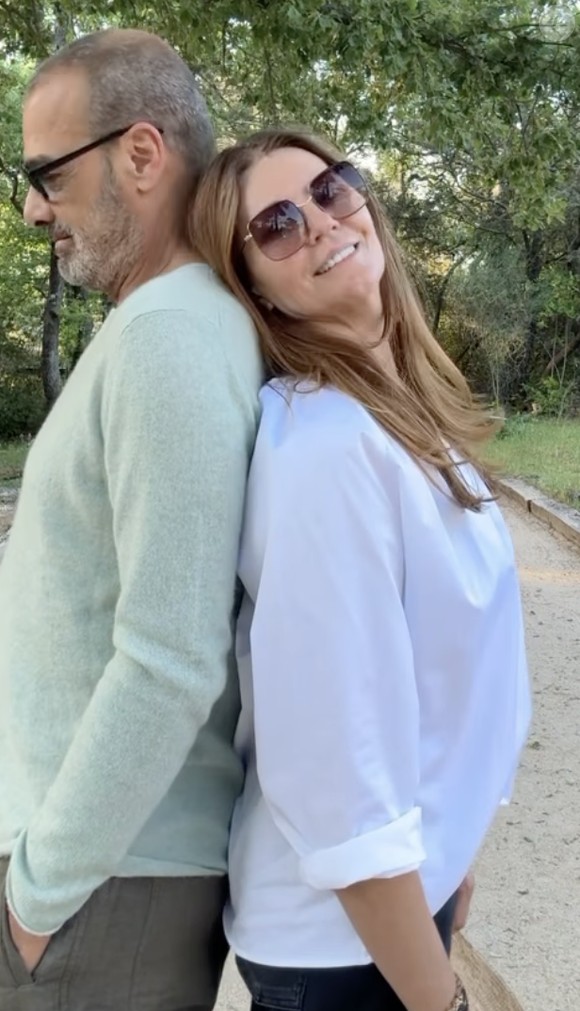 Véronika Loubry et son mari Gérard Kadoche.