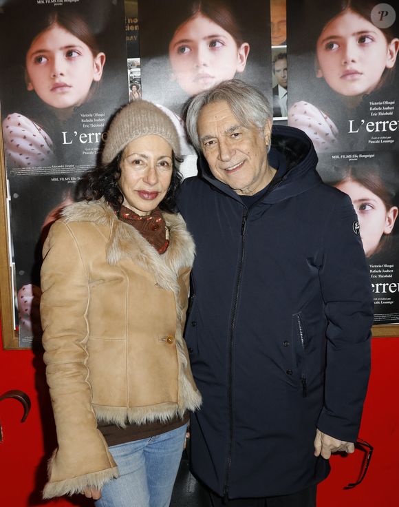 Exclusif - Yasmina Reza, Richard Berry - lors de la projection du premier court-métrage de Pascale Louange "L'erreur" au cinéma Le Christine à Paris le 21 janvier 2025. "L'Erreur", lorsque l'enfant est victime de l'aliénation maternelle. Un film bouleversant.

© Marc Ausset-Lacroix / Bestimage