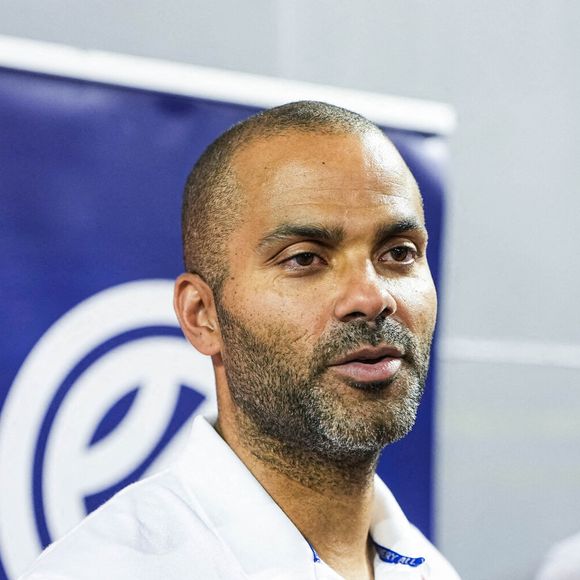 Tony Parker sélectionneur de l'équipe de France des moins de 17 ans, lors de la conférence de presse à l'INSEP le 23 juin 2026 à Vincennes, en France. 

Photo de Emilian Baldow/Icon Sport/ABACAPRESS.COM
