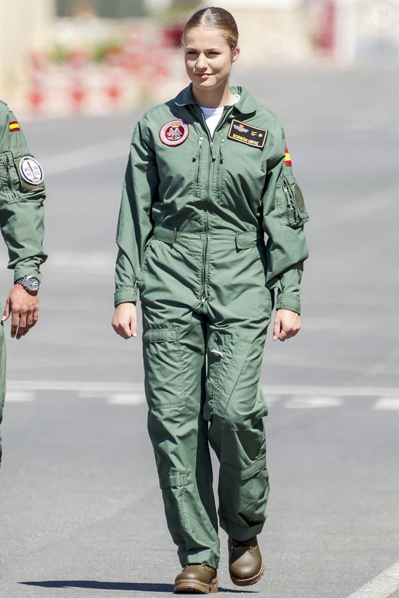 La princesse Leonor assiste à son premier jour à l'académie de l'armée de l'air à San Javier, Murcie, le 1er septembre 2026 à San Javier, Espagne par Archie Andrews/ABACAPRESS.COM