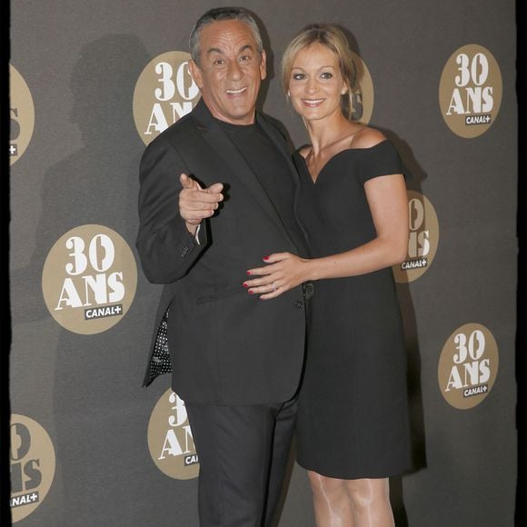 Thierry Ardisson et sa femme Audrey Crespo-Mara lors de la soirée des 30 ans de Canal + le 4 novembre 2014 au Palais de Tokyo

© Alain Guizard / Bestimage