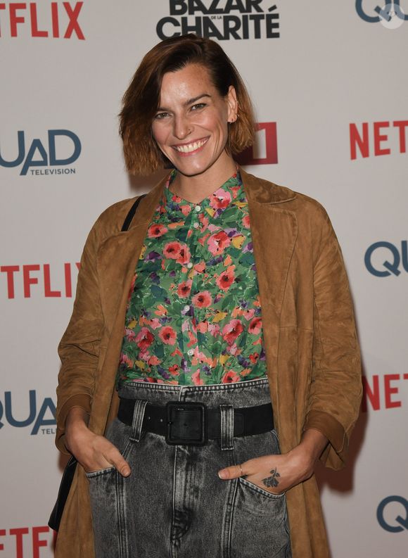 Fauve Hautot à l'avant-première de série télévisé TF1 "Le Bazar de la Charité" au Grand Rex à Paris, France, le 30 septembre 2019. © Coadic Guirec/Bestimage