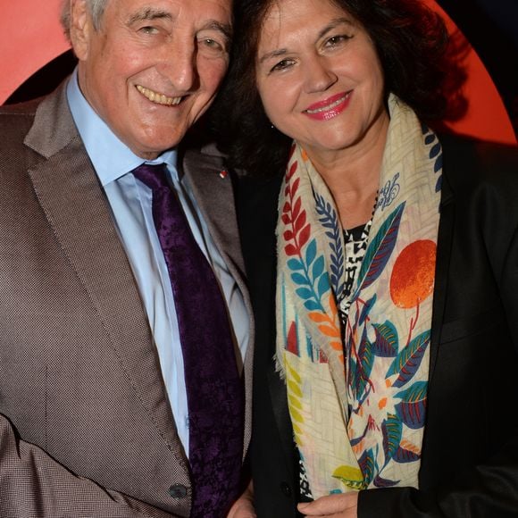 Jean-Loup Dabadie et sa femme Véronique   - Hommage à Jean-Loup Dabadie lors  du 9ème festival 2 Valenciennes le 22 mars 2019.
© Veeren Ramsamy / Bestimage