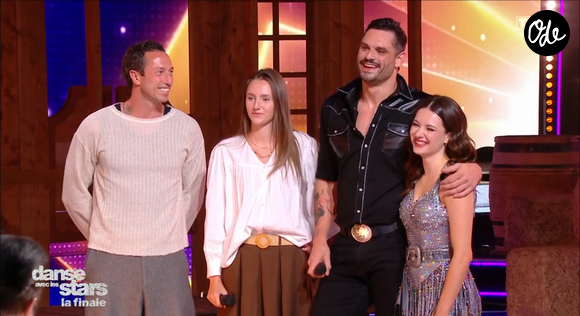 Florent Manaudou et sa nièce Manon dans "Danse avec les stars" - capture d'écran TF1