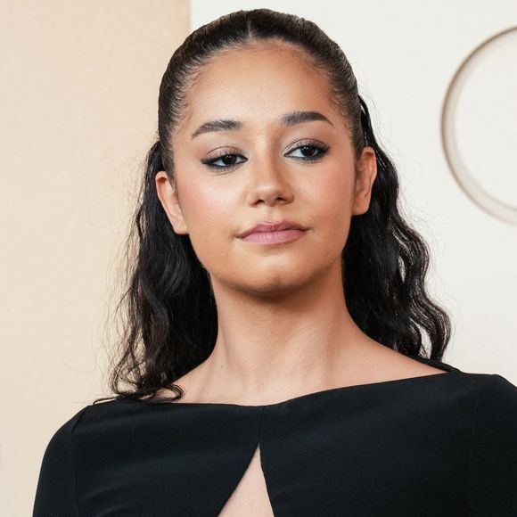 Lena Mahfouf  défilant sur le tapis rouge lors de la 98e cérémonie des Oscars organisée par l'Académie des arts et des sciences du cinéma au Dolby Theatre de l'Ovation Hollywood à Los Angeles, en Californie, le 15 mars 2026. Photo de Sthanlee B. Mirador/SPUS/ABACAPRESS.COM
