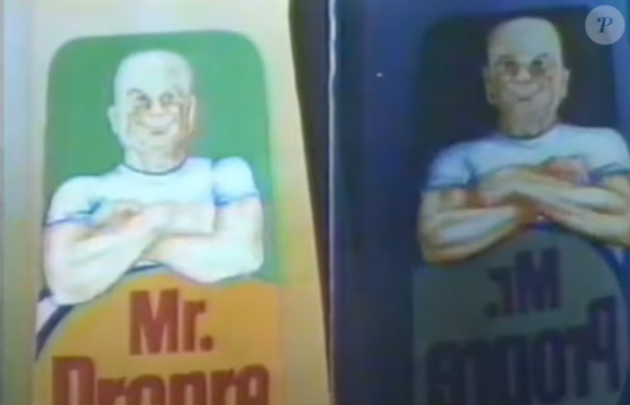 Capture de la publicité "Monsieur Propre" dans les années 90