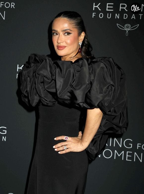 Salma Hayek au diner de la Fondation Kering, le 10 Septembre 2026.

© Nancy Kaszerman/ZUMA Press Wire/Bestimage