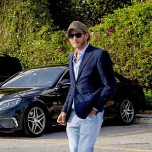 Andrea Casiraghi lors de la réception organisée par le roi Constantin II de Grèce au Yachtclub de Grèce à Athènes, Grèce, le 24 octobre 2021. Photo by Nieboer/DDP Images/ABACAPRESS.COM
