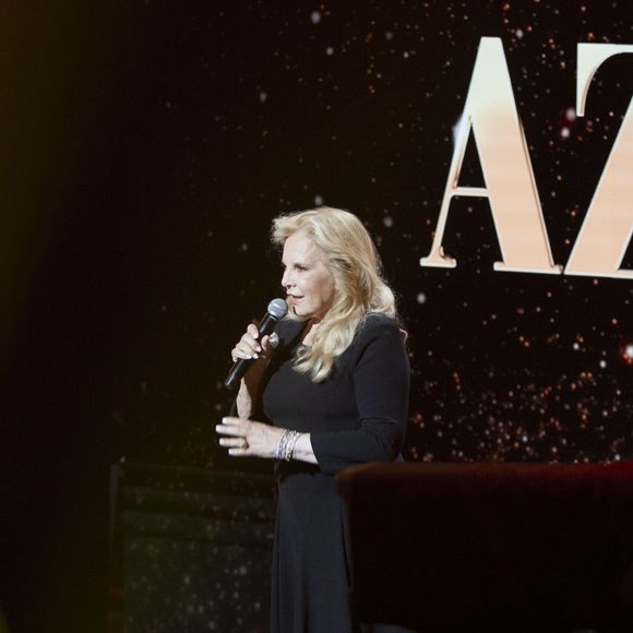 Sylvie Vartan - Hommage à Charles Aznavour lors de l'émission "Monsieur Aznavour", diffusée sur C8. Le 3 octobre 2019
© Jack Tribeca / Bestimage