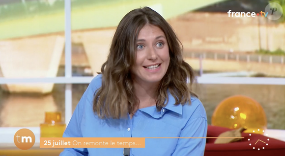 Alizé Boissin présente sa première chronique dans Télématin, sur France 2.