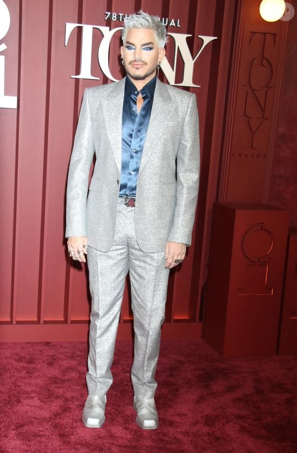 Adam Lambert à la soirée Radio City Music Hall lors des Tony Awards 2025 à New York le 8 juin 2025 . Crédit photo : Backgrid USA / Bestimage