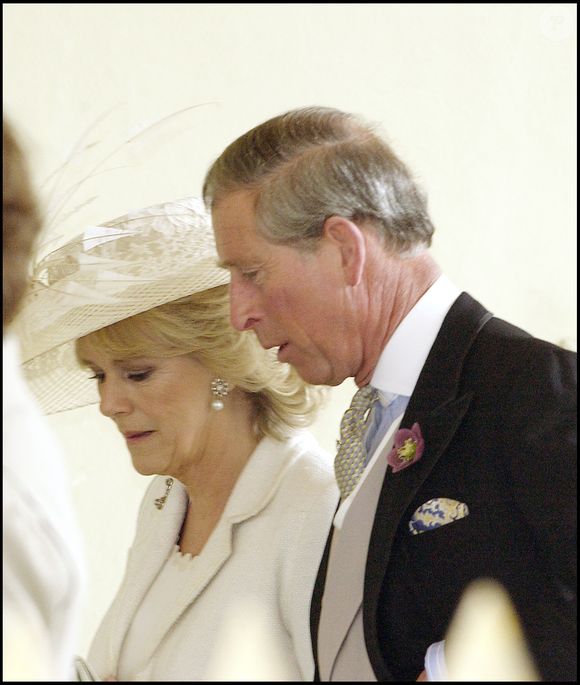 Mariage de Charles et Camilla à Windsor le 9 avril 2005 GOFF INF / BESTIMAGE